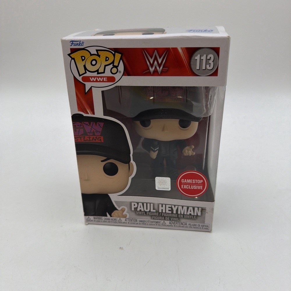 Paul Heyman #113 WWE GameStop Exclusive Funko Pop! Vinyl Figure